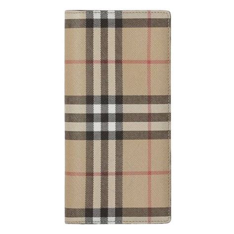 burberry vintage check & rubber rainboot|Check Continental Wallet in Archive beige .